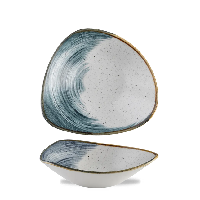 Stonecast Accents Blueberry Lotus Bowl 12/box