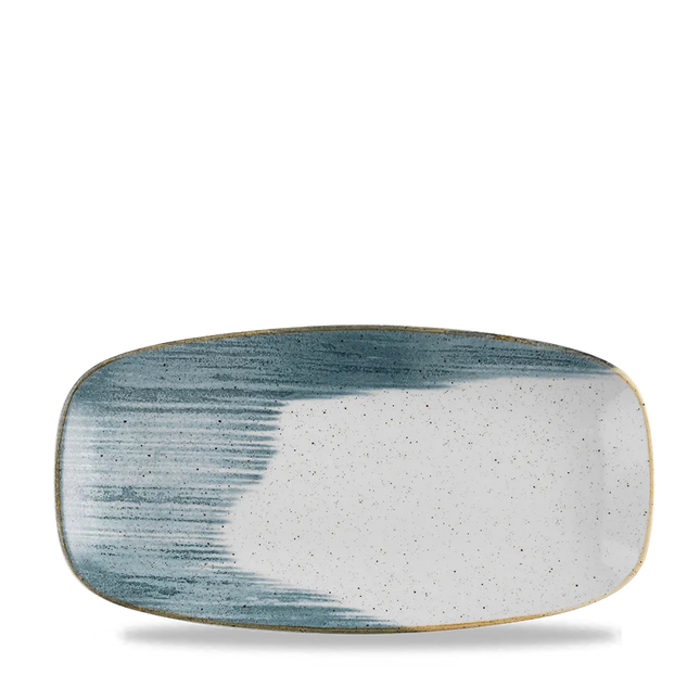 Stonecast Accents Blueberry Chefs Oblong Plate 12/box