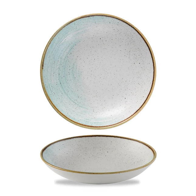 Stonecast Accents Duck Egg Coupe Bowl 12/box