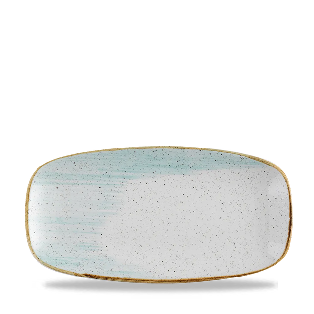 Stonecast Accents Duck Egg Chefs Oblong Plate 12/box