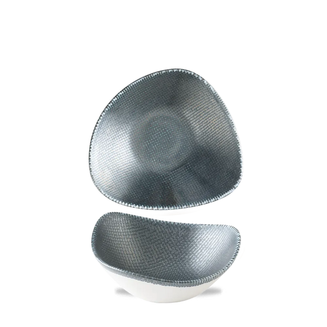 Astro Metallic Blue Lotus Bowl 18,5cm 12/box