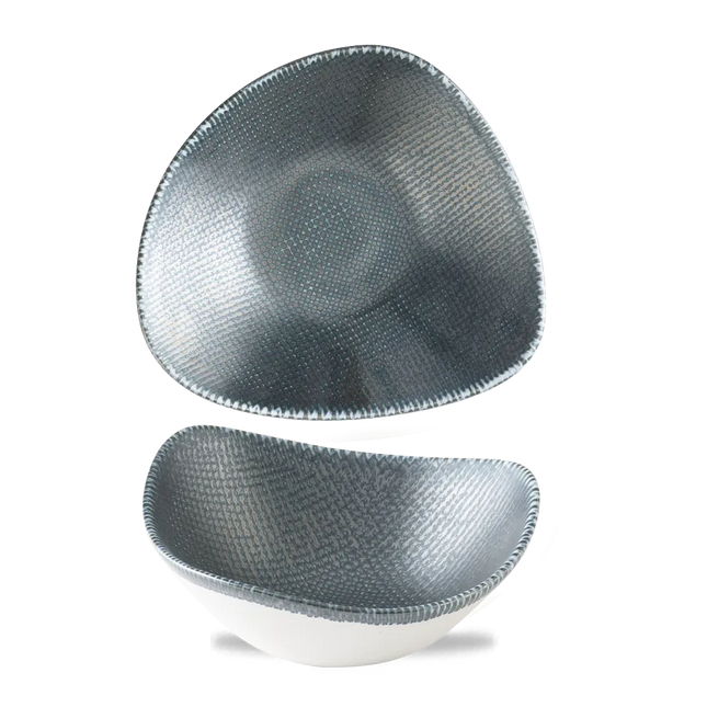 Astro Metallic Blue Lotus Bowl 23,5cm 12/box