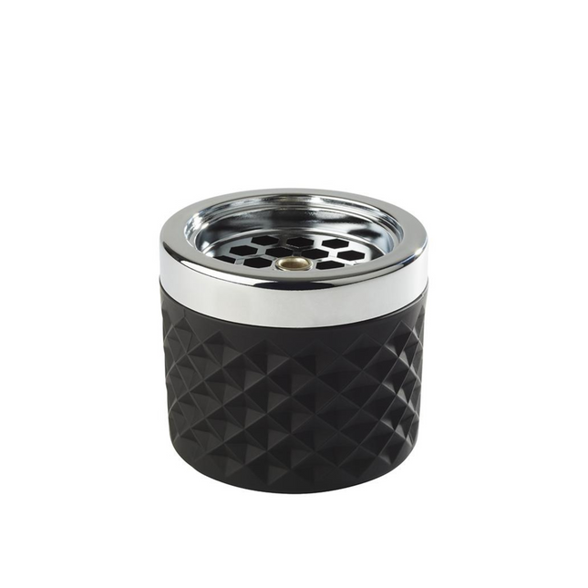 Ashtray Ø 9,5 cm, H: 8 cm matt black