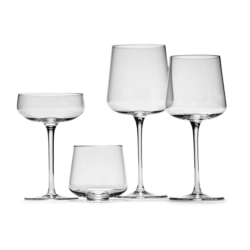 Nido Champagne Coupe Transparent L 9.7 W 9.7 H 15.5 cm 4/Box