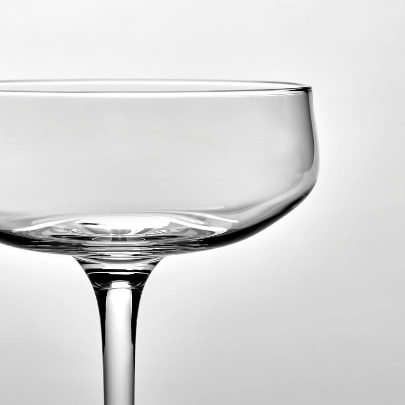 Nido Champagne Coupe Transparent L 9.7 W 9.7 H 15.5 cm 4/Box