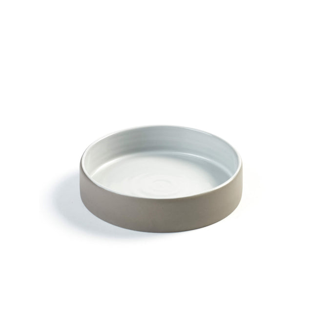 Plate Straight Edge S White Dusk 8/box