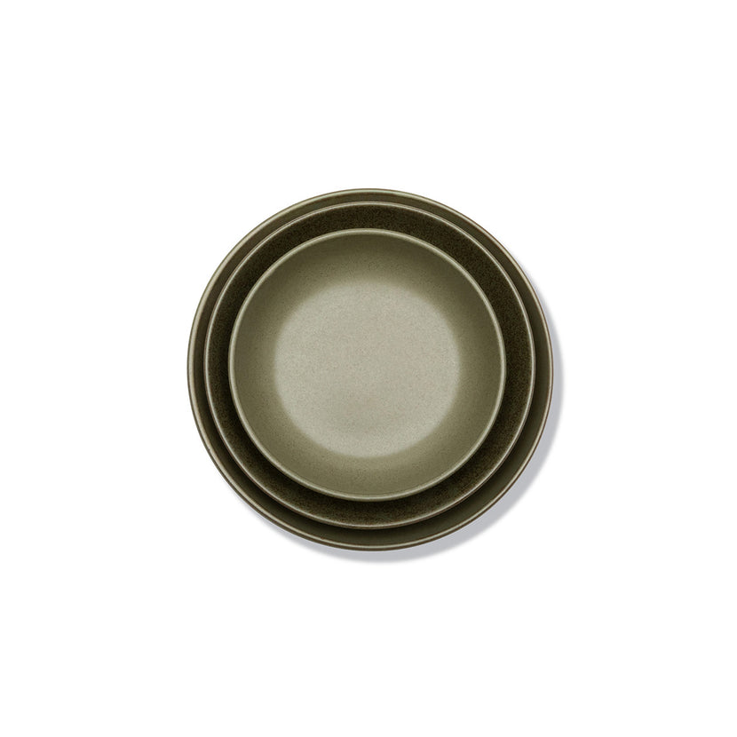 Surface Deep Plate L Camo Green L 21 W 21 H 4 cm 8/Box