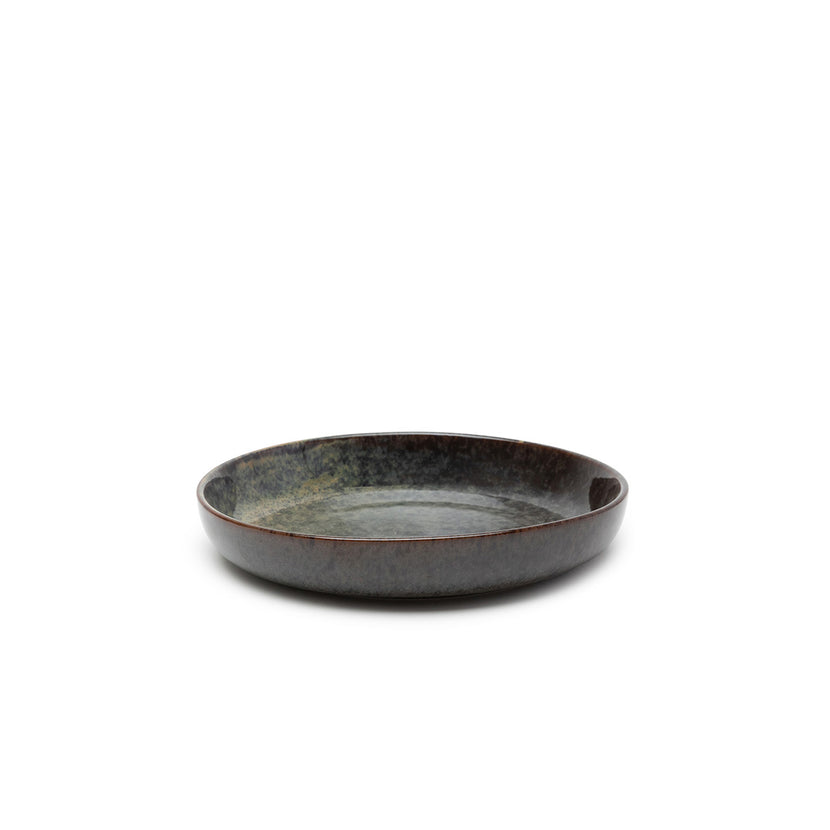 Surface Deep Plate L Indi Grey L 21 W 21 H 4 cm 8/Box
