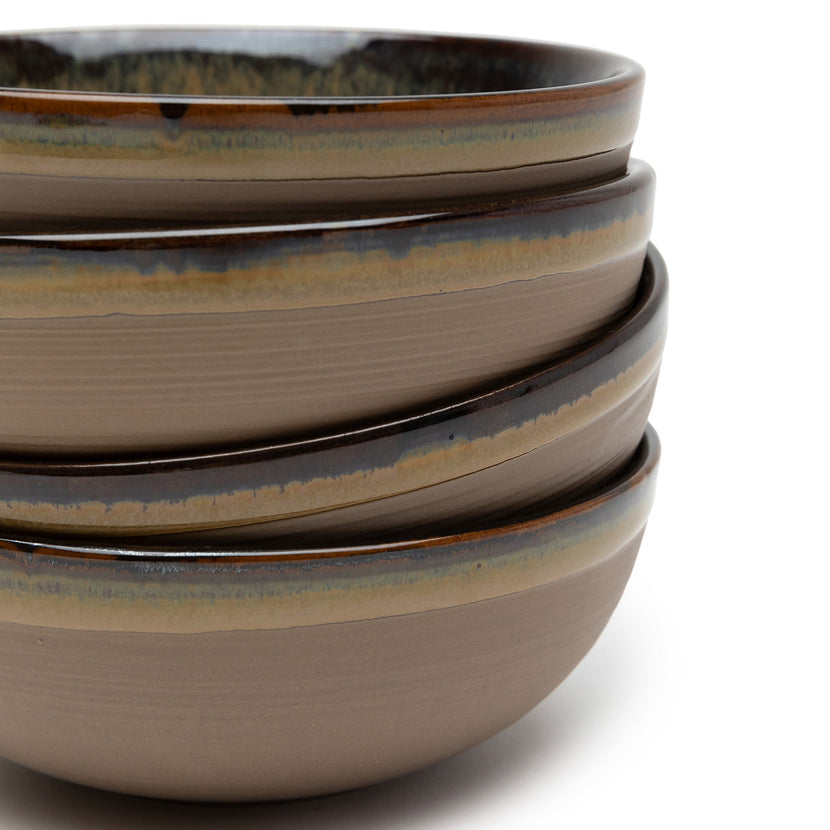 Surface Bowl S Indi Grey L 11 W 11 H 4.5 cm 8/Box