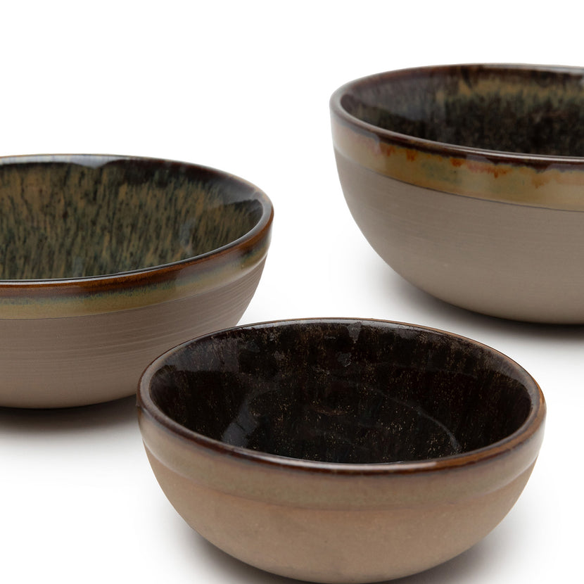 Surface Bowl S Indi Grey L 11 W 11 H 4.5 cm 8/Box