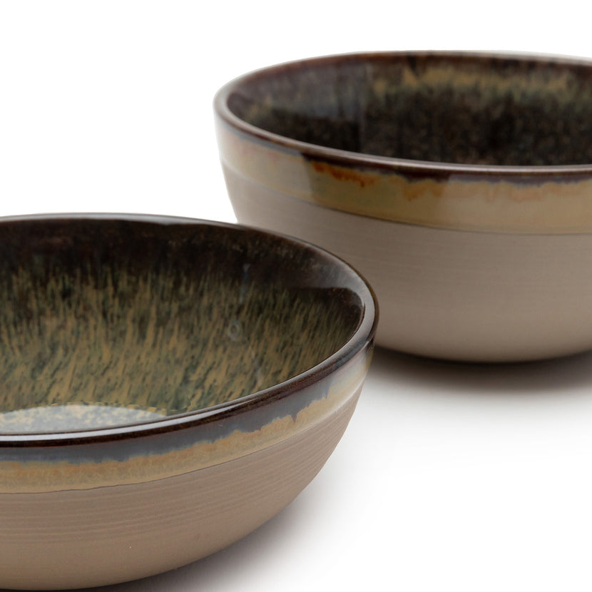 Surface Bowl M Indi Grey L 13 W 13 H 5 cm 8/Box