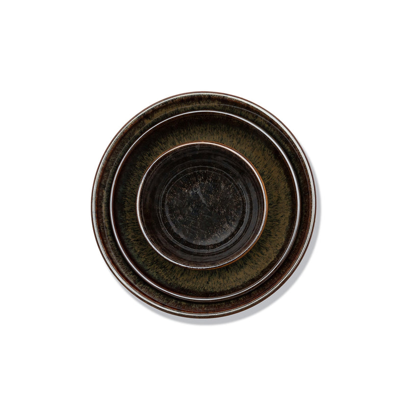 Surface Bowl M Indi Grey L 13 W 13 H 5 cm 8/Box