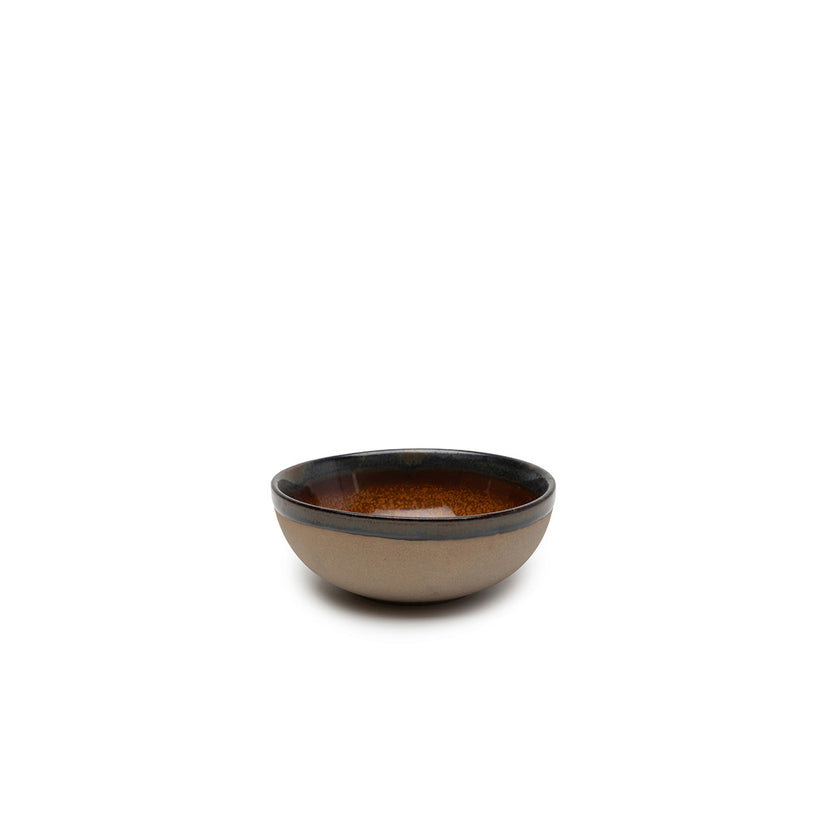 Surface Bowl M Grey/Rusty Brown L 13 W 13 H 5 cm 8/Box