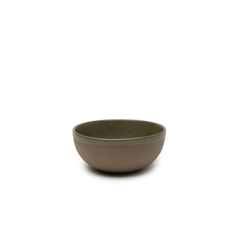Surface Bowl L Camo Green L 15 W 15 H 6.5 cm 8/Box
