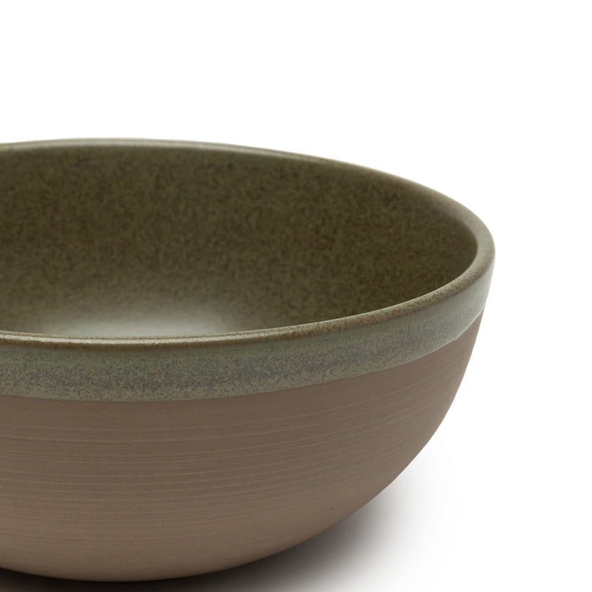 Surface Bowl L Camo Green L 15 W 15 H 6.5 cm 8/Box