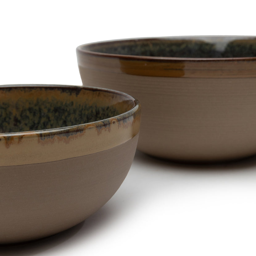 Surface Bowl L Indi Grey L 15 W 15 H 6.5 cm 8/Box