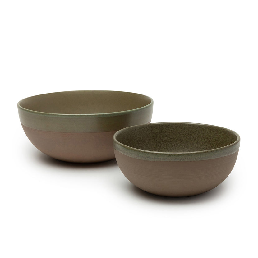 Surface Serving Bowl S Camo Green L 19 W 19 H 8 cm 4/Box