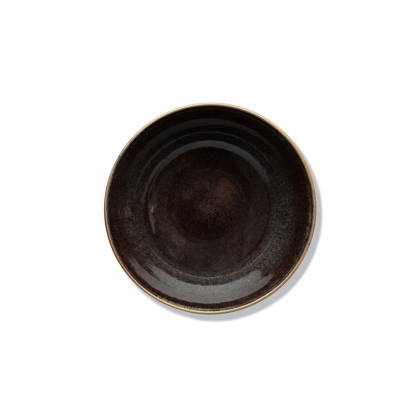 Surface Serving Bowl L Indi Grey L 23.5 W 23.5 H 9.5 4/Box