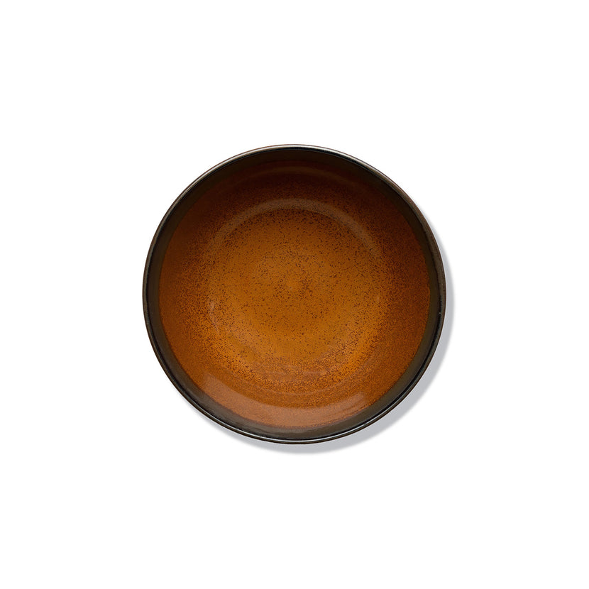 Surface Serving Bowl L Rusty Brown L 23.5 W 23.5 H 9.5 4/Box