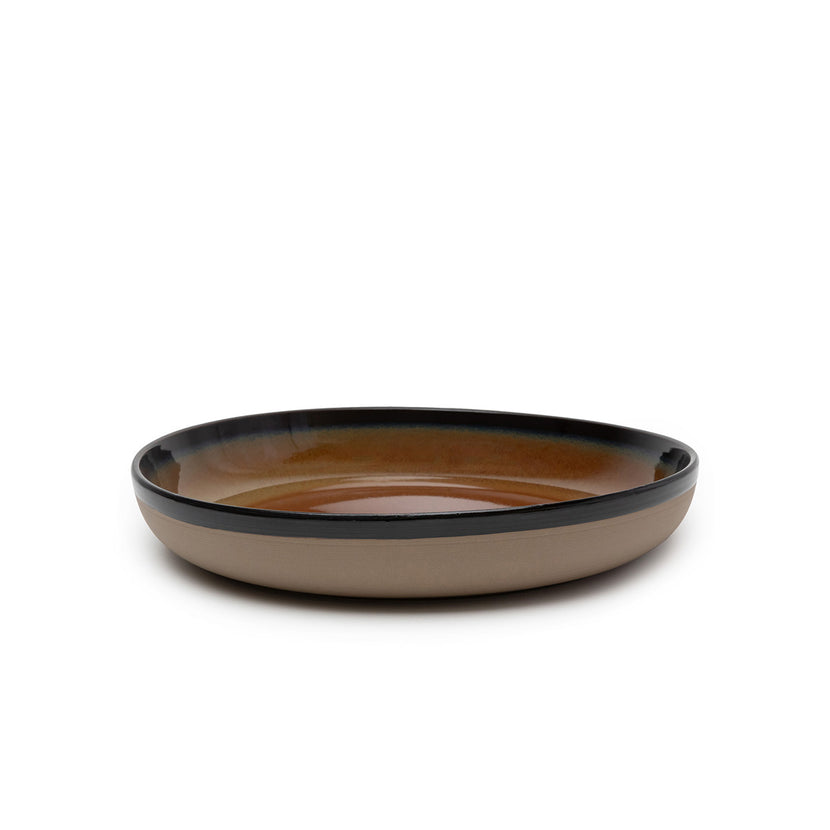 Surface Serving Plate M Rusty Brown L 32 W 32 H 5.5 cm 2/Box