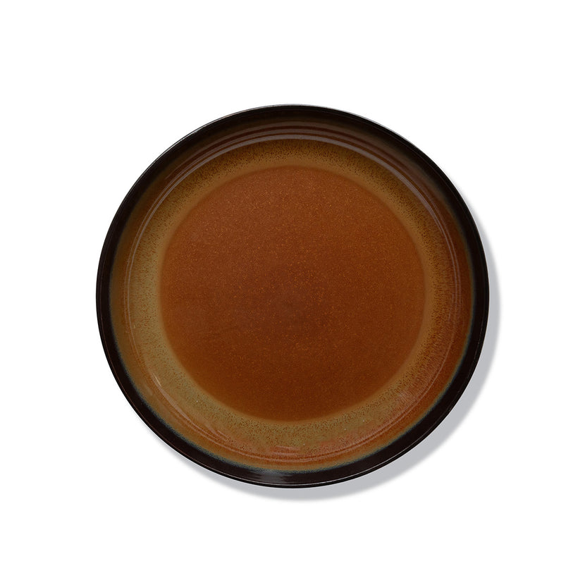 Surface Serving Plate M Rusty Brown L 32 W 32 H 5.5 cm 2/Box