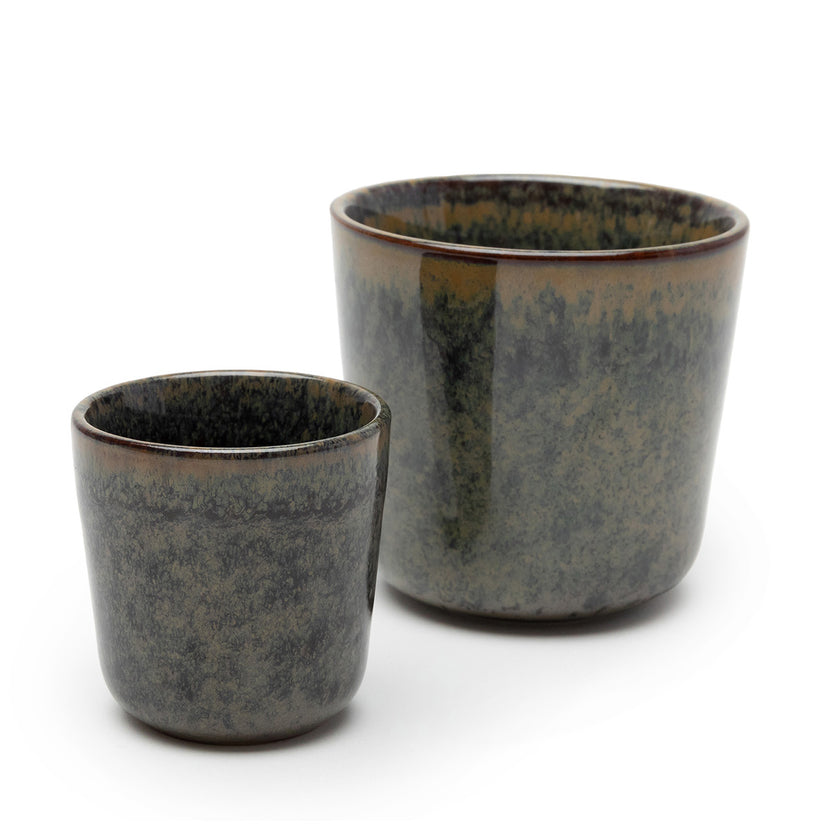 Surface Mug W/O Handle Indi Grey L 9 W 9 H 8.5 cm 8/Box