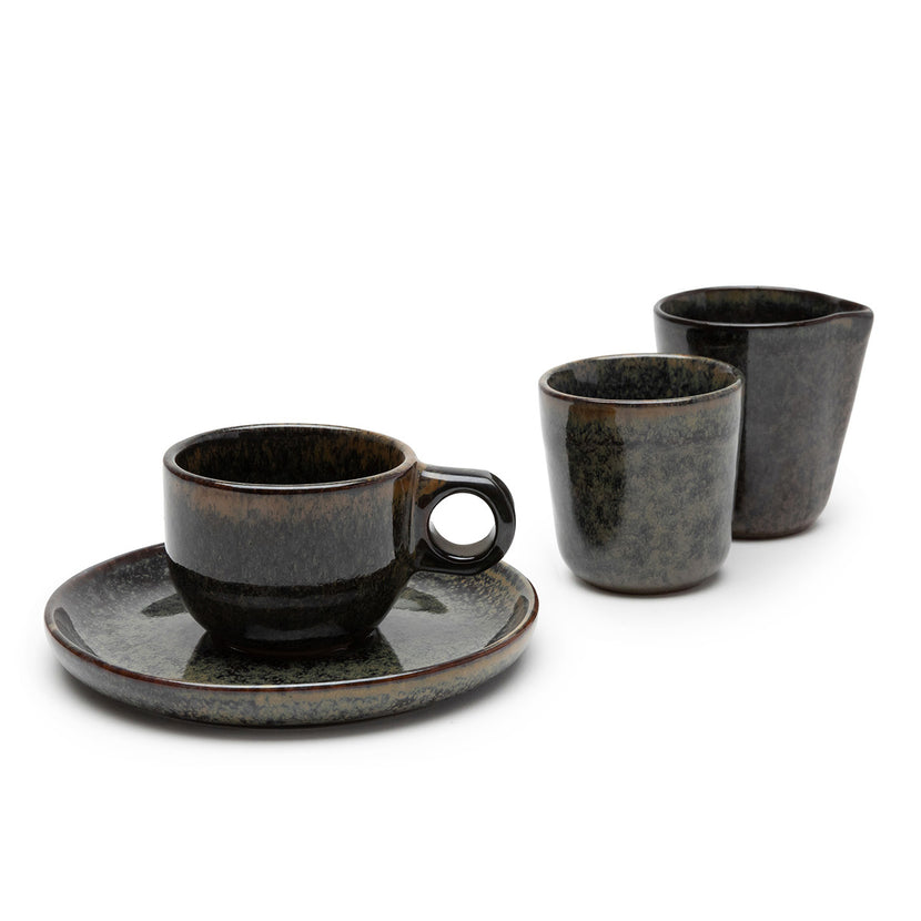 Surface Milk Jug S Indi Grey L 6.7 W 6.7 H 7 cm 4/Box