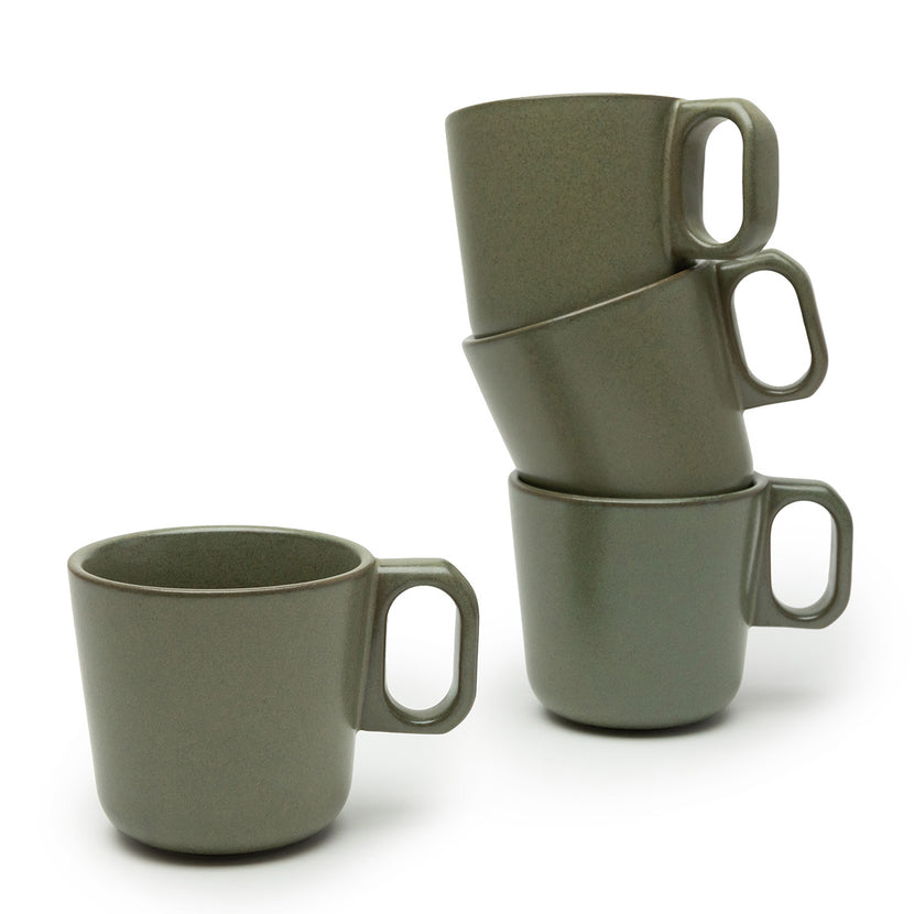 Surface Mug Camo Green L 9 W 9 H 8.5 cm 8/Box