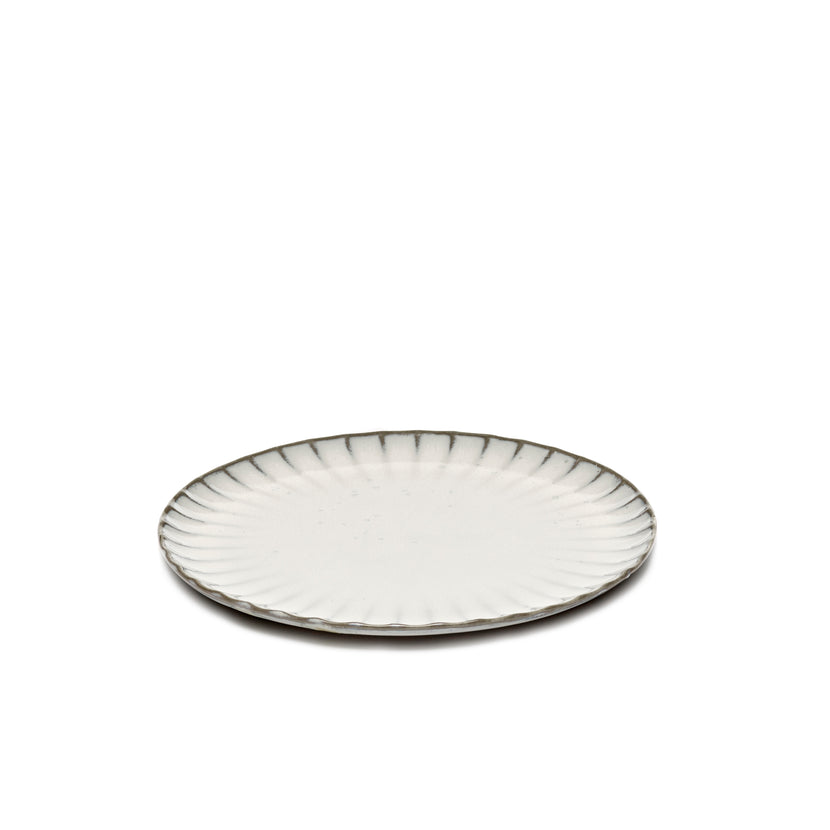 Inku Plate M White L 21 W 21 H 1.7 cm 8/Box