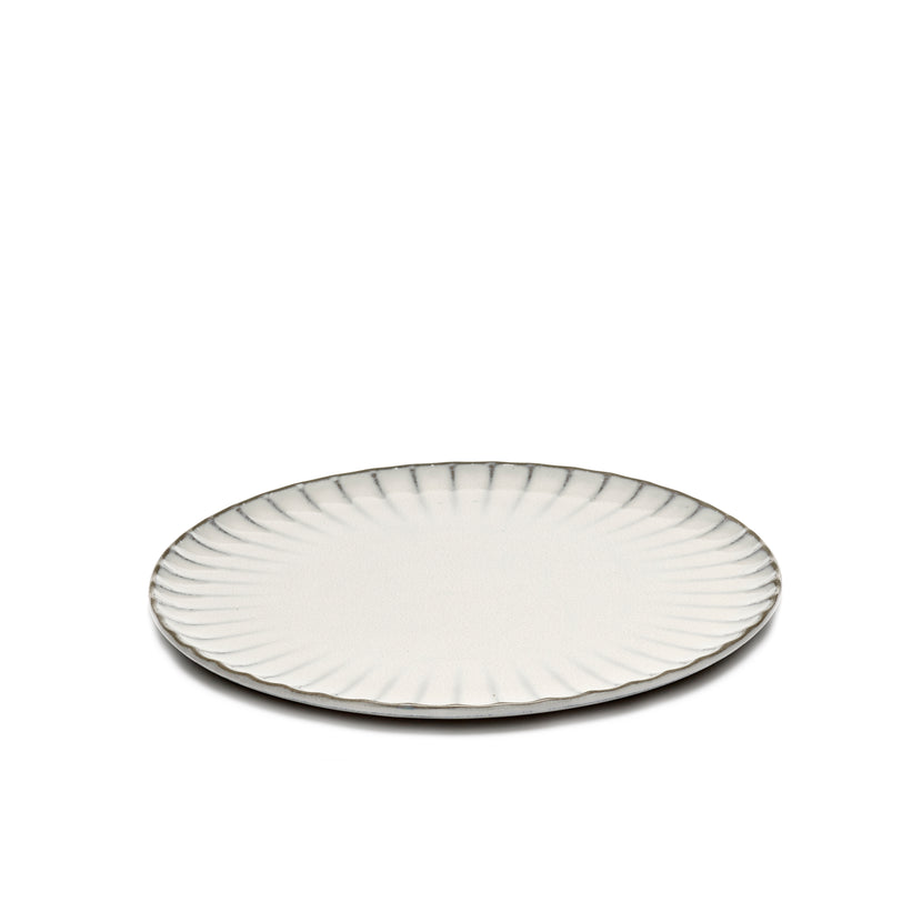 Inku Plate L White L 24 W 24 H 1.7 cm 8/Box