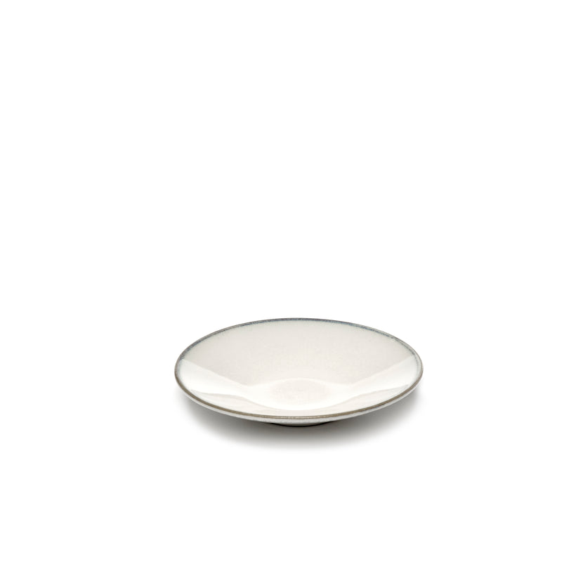 Inku Saucer Cappuccino White L 14 W 14 H 1.4 cm 8/Box
