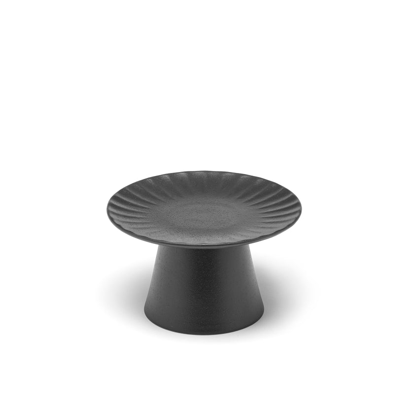 Inku Cake Stand S Black L 15 W 15 H 9 cm 2/Box