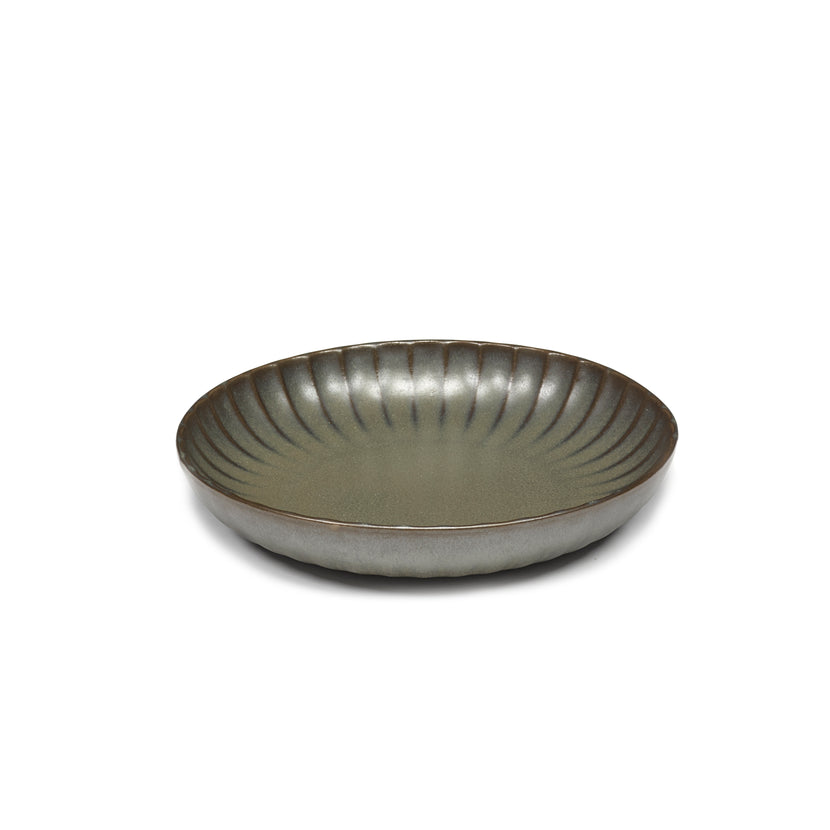 Inku High Plate M Green L 21 W 21 H 4 cm 4/Box