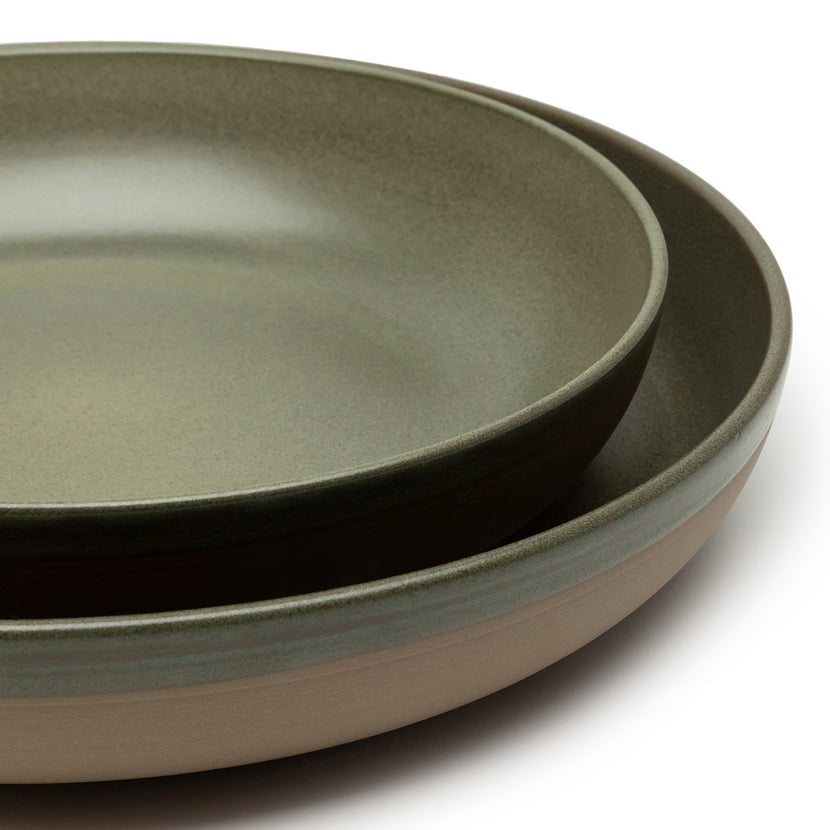 Surface Serving Plate S Camo Green L 27 W 27 H 5.5 cm 2/Box