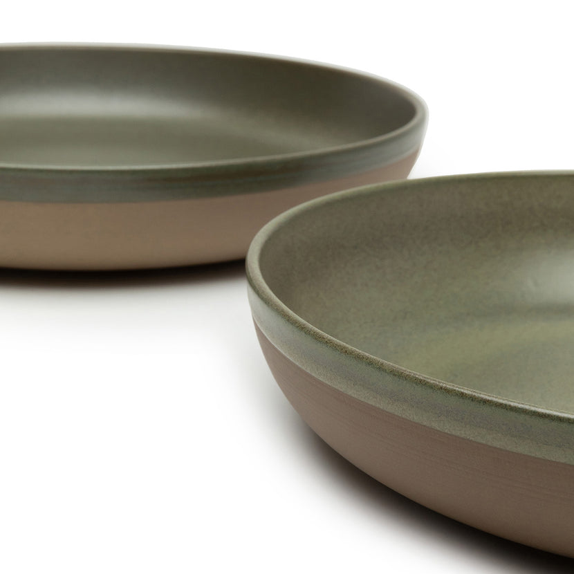 Surface Serving Plate S Camo Green L 27 W 27 H 5.5 cm 2/Box