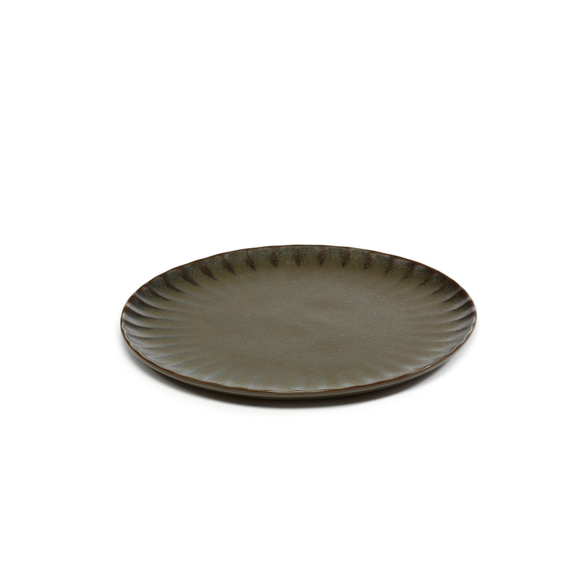 Inku Plate M Green L 21 W 21 H 1.7 cm 8/Box