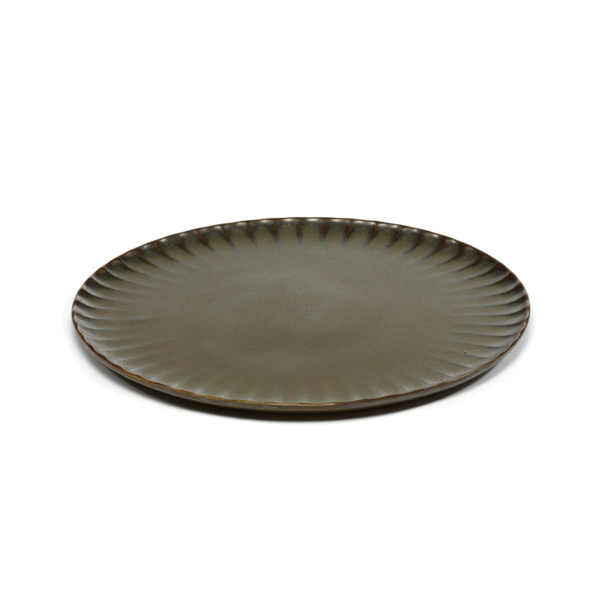 Inku Plate Xl Green L 27 W 27 H 1.7 cm 8/Box