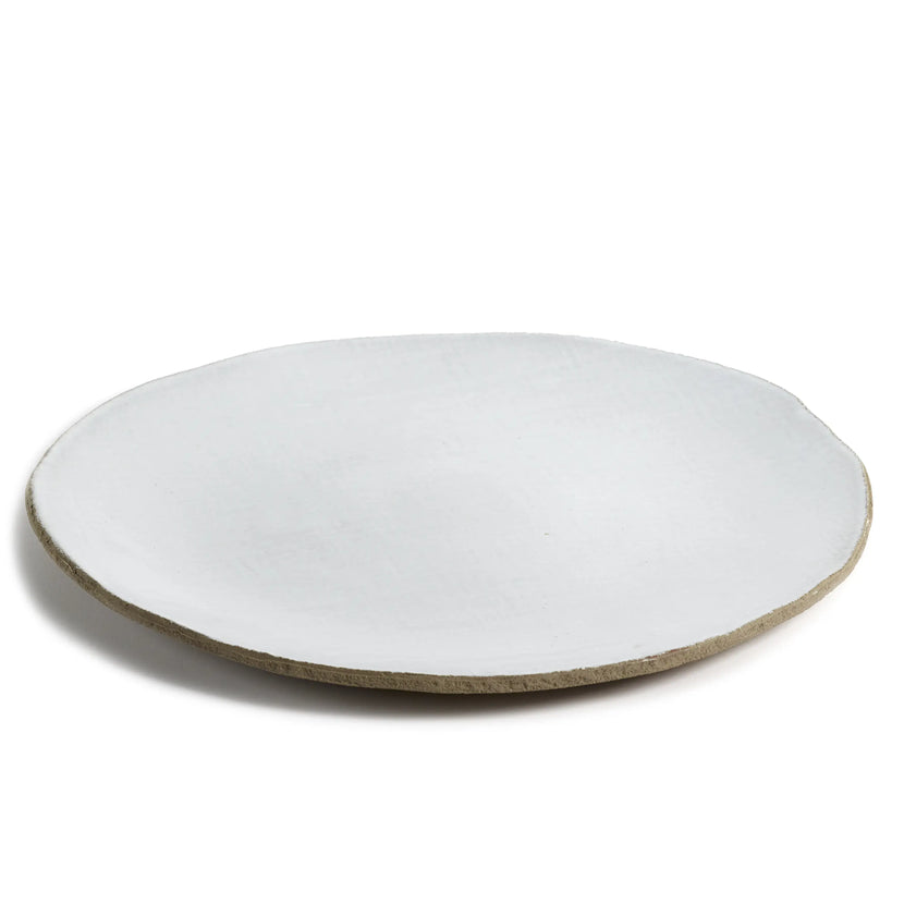 Serving Plate White Fck 1/box