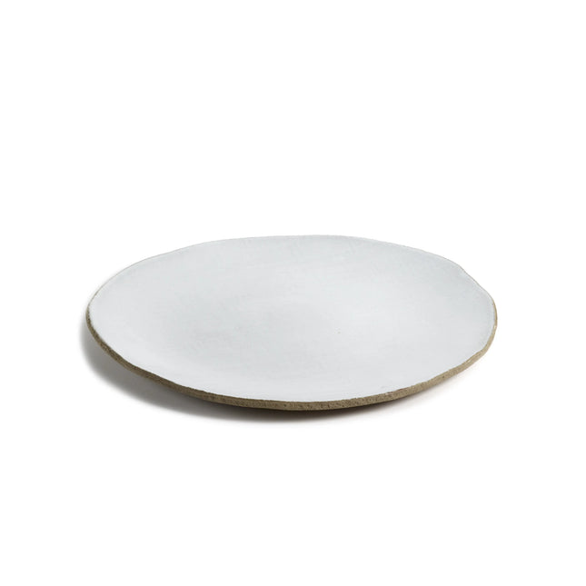 Serving Plate White Fck 1/box