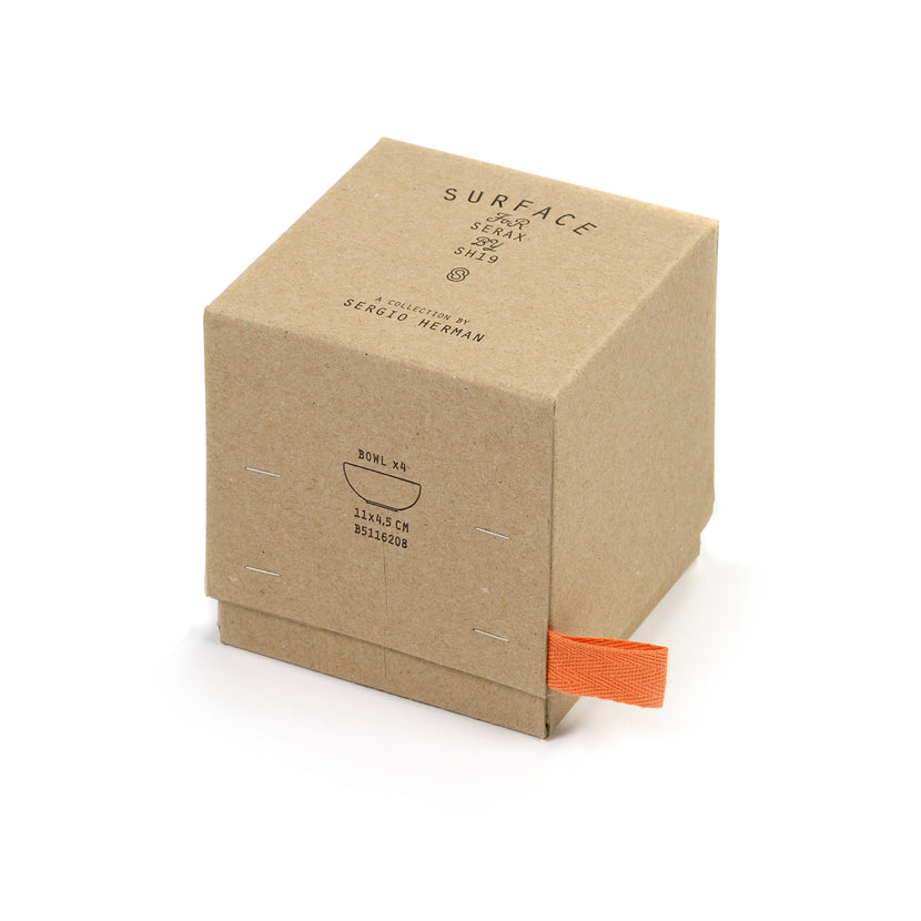 Surface Bowl S Grey/Rusty Brown L 11 W 11 H 4.5 cm 8/Box