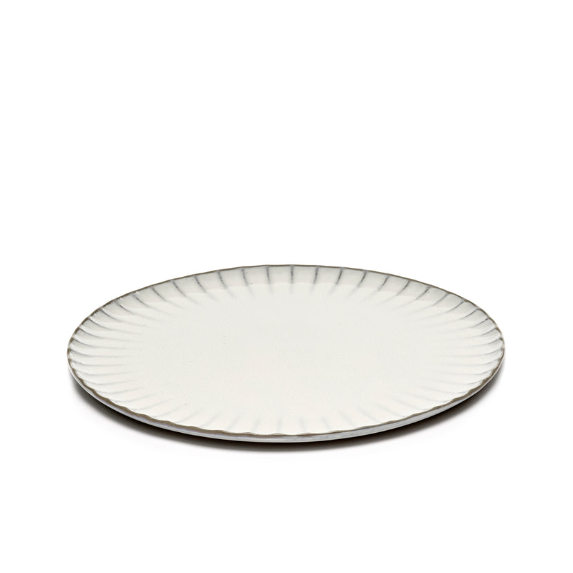 Inku Plate Xl White L 27 W 27 H 1.7 cm 8/Box