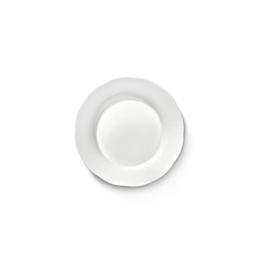 Silhouette High Side Plate L White 4/Box