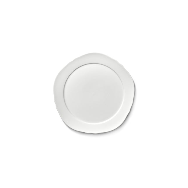 Silhouette Plate M White 4/Box