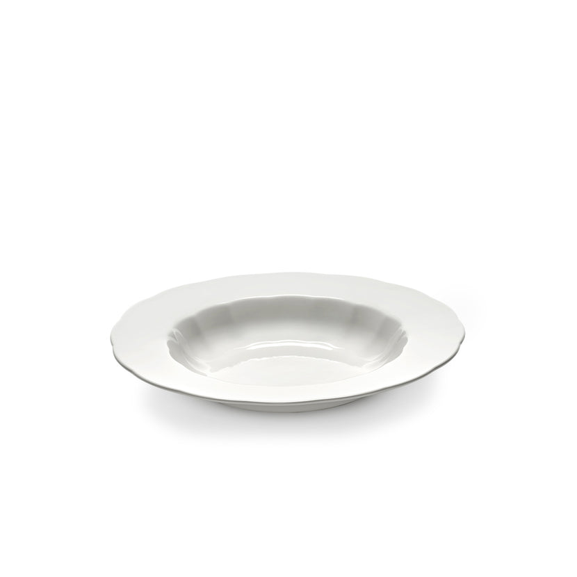 Silhouette High Plate L White 4/Box