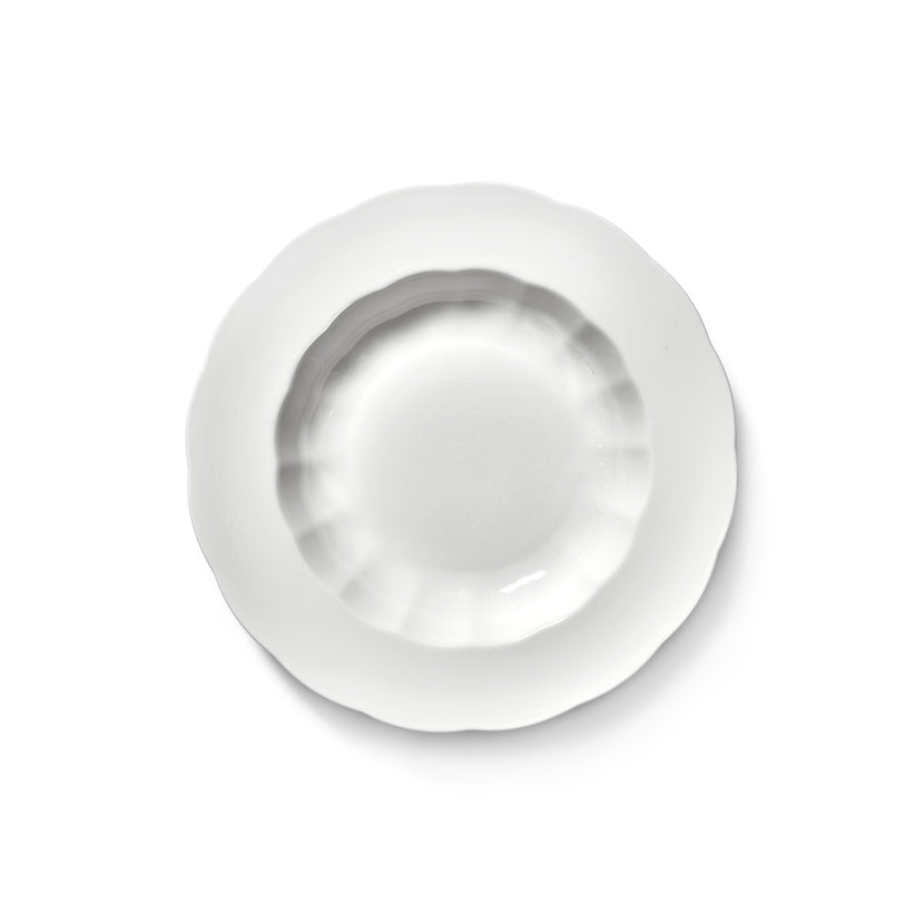 Silhouette High Plate L White 4/Box