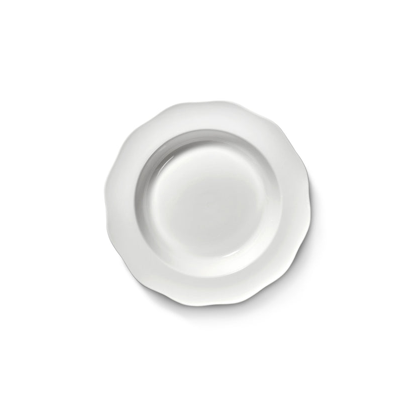 Silhouette Pasta Plate White 4/Box