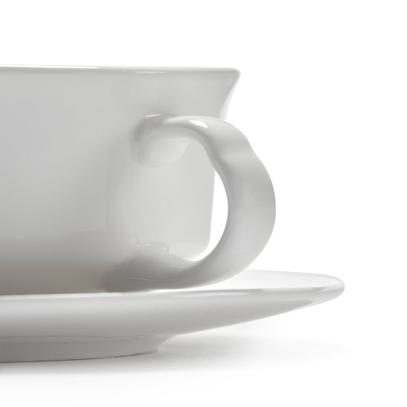 Silhouette Espresso Cup White 4/Box