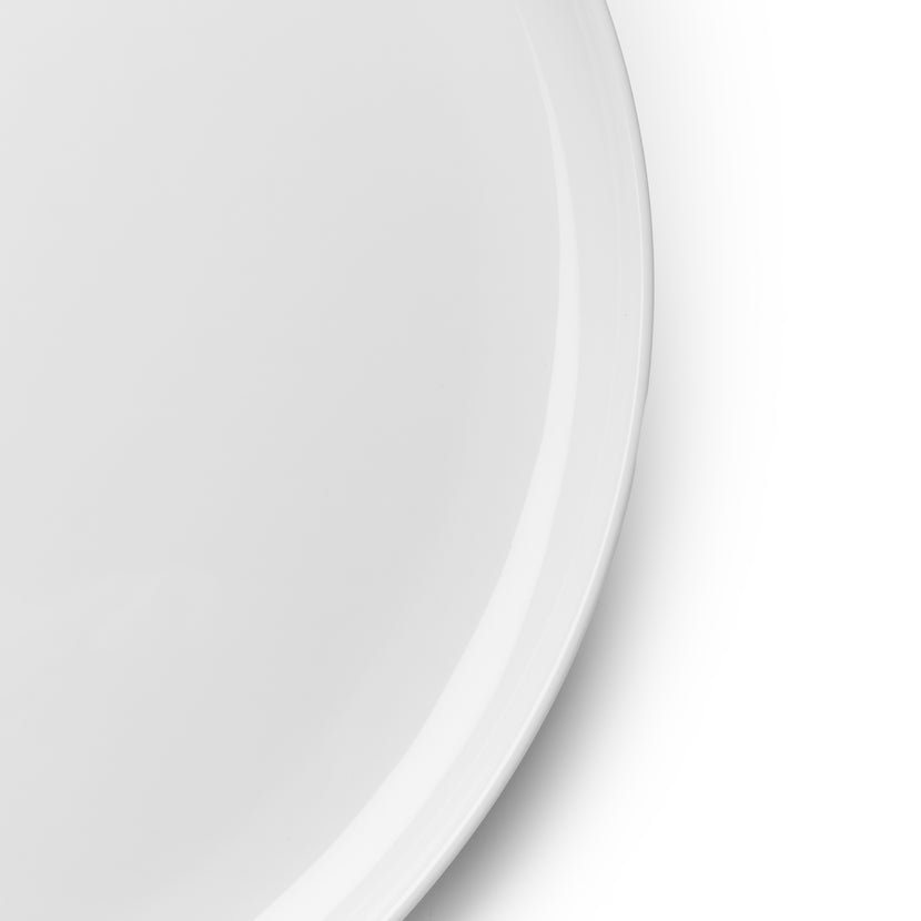 Base Plate Low Xl White L 28 W 28 H 1.5 cm 4/Box