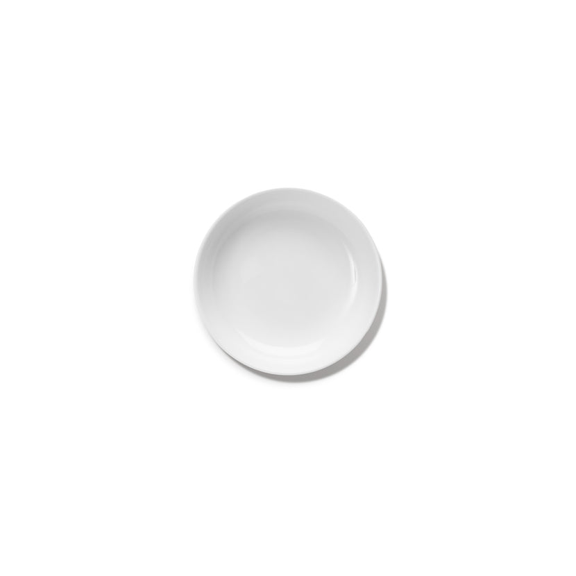 Base High Plate Glazed Xs White L 12 W 12 H 3 cm 4/Box