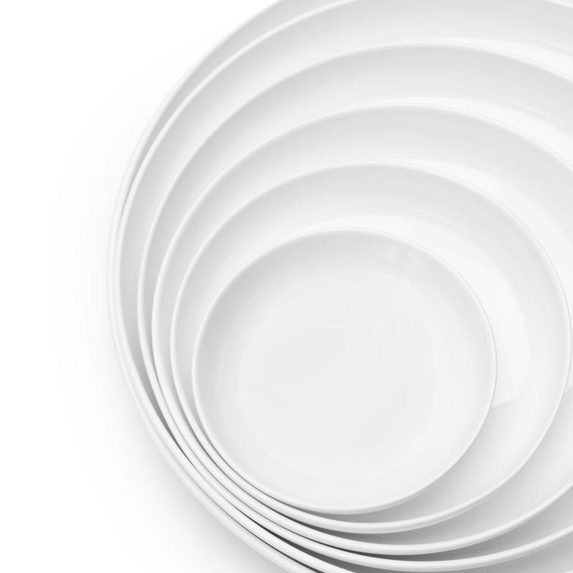 Base High Plate Xs White L 12 W 12 H 3 cm 4/Box